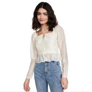 NWT Wayf Uptown Halter Top- size small